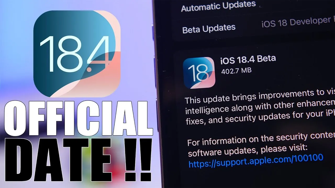 iOS 18.4 Beta 1