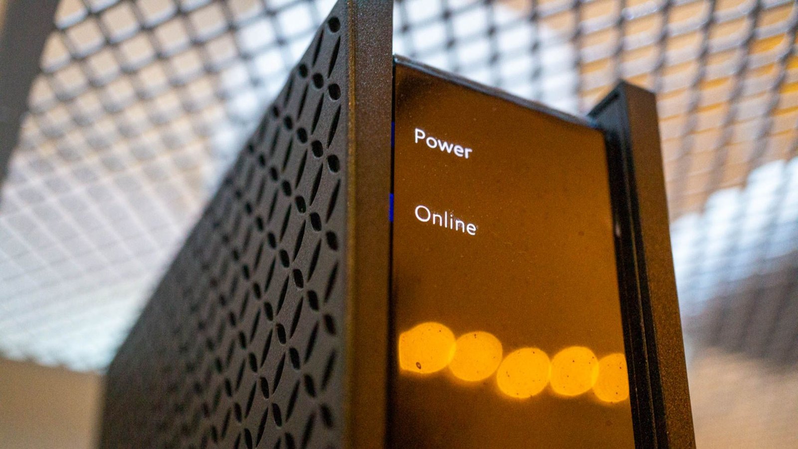Un modem en ligne.