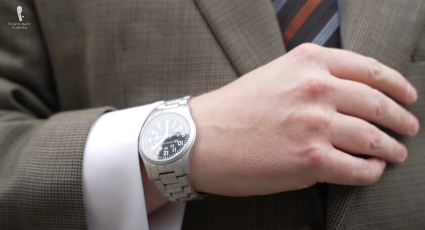 Montre en argent de Julian Brett