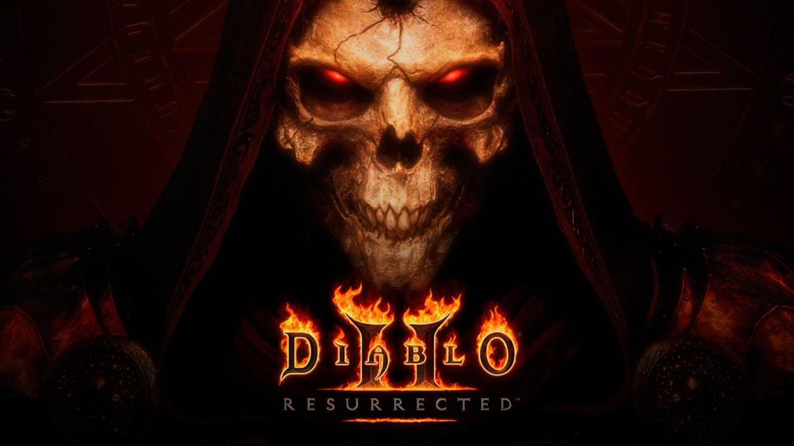 L'écran de titre de ressusciation Diablo II