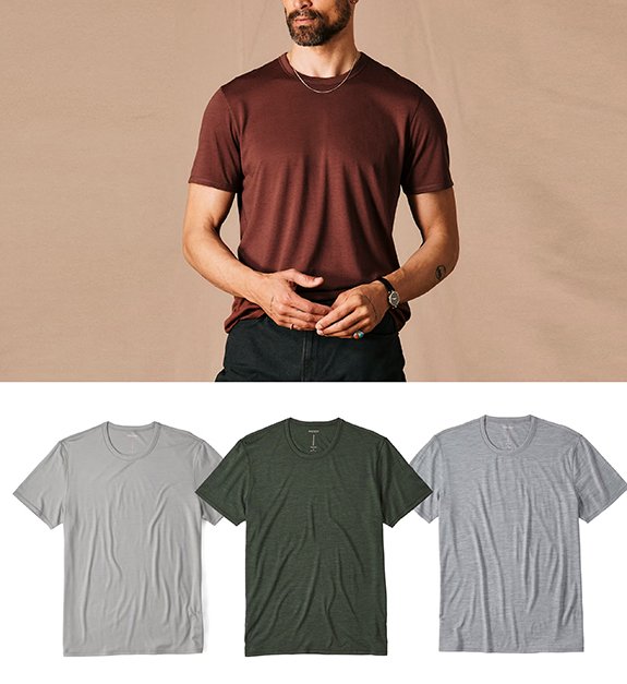 Classic Huckberry Proof 72 Hour Tees voler Alerte 31025