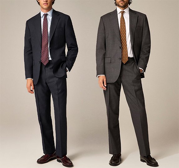 J. Crew Crosby en laine peignée Costy 2024