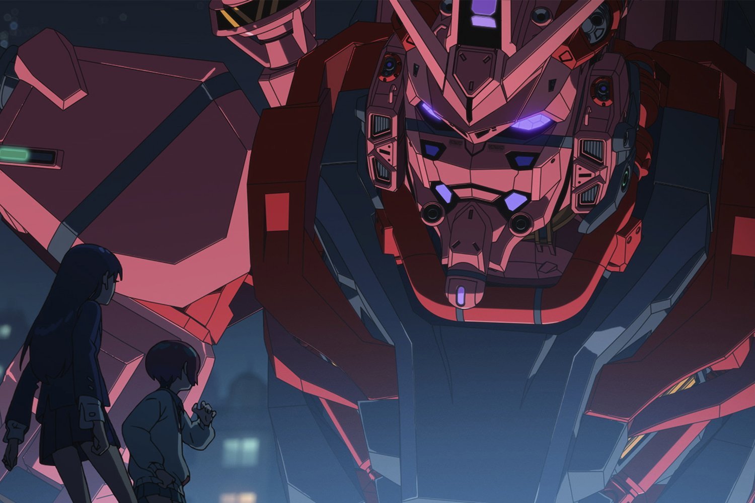GQUUUUUX NYAAN Machu Red Gundam