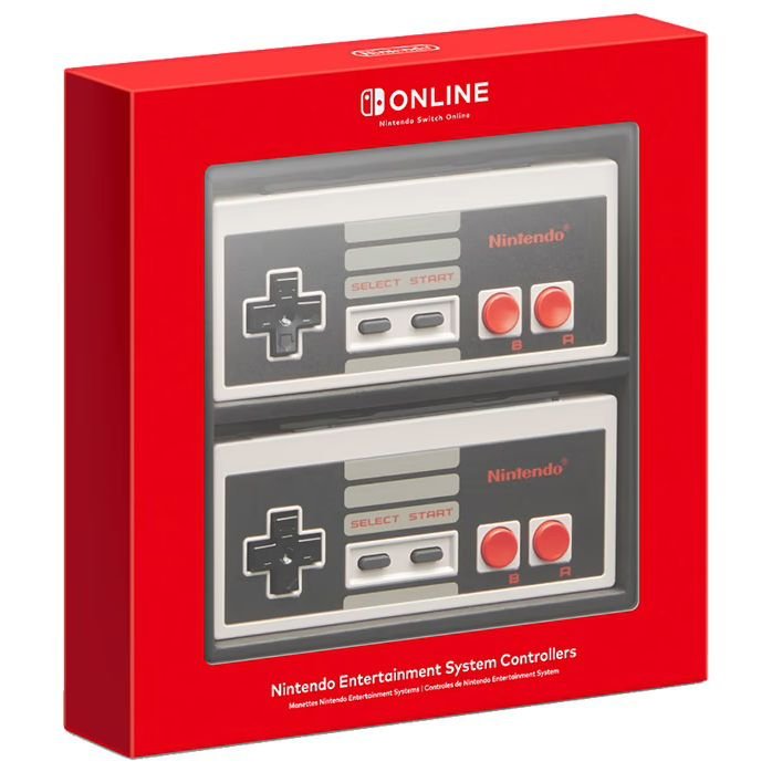 Nintendo Entertainment System Pair Controllers.