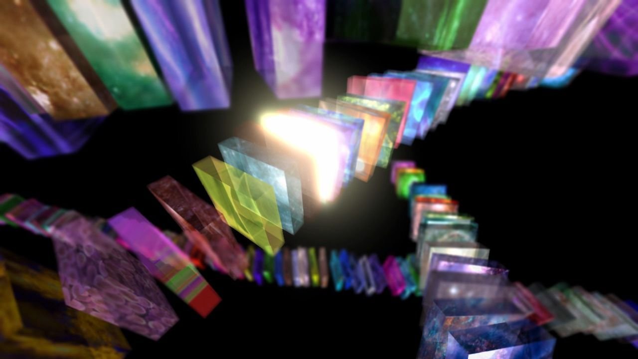 Une visualisation représentant les branes de la théorie de Brane. 