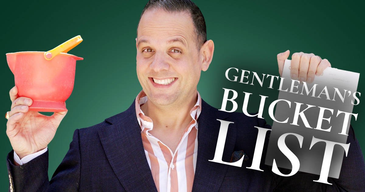 Seau de gentlemans La liste des seaux de gentleman ultime: 30 expériences incroyables