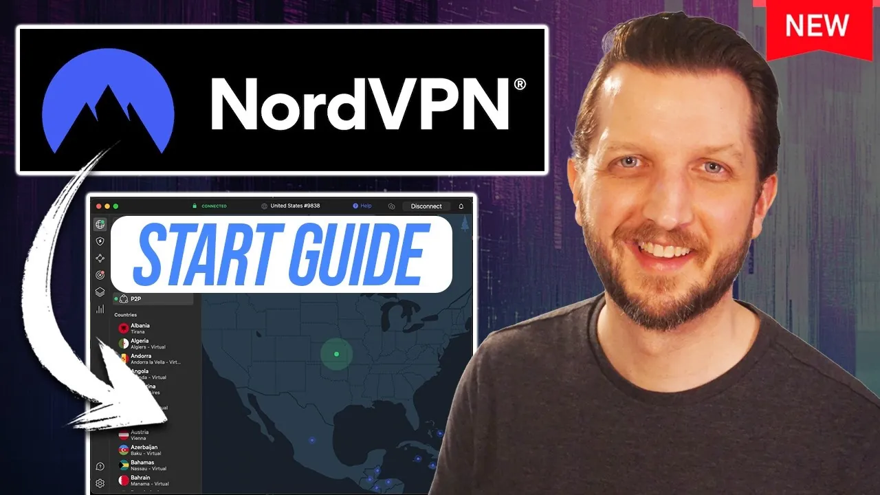 Connexion à un serveur NORDVPN pour la navigation sécurisée
