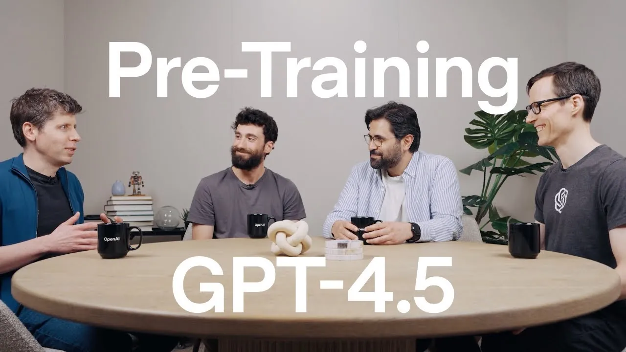 Équipe Openai collaborant sur les jalons de développement de GPT-4.5
