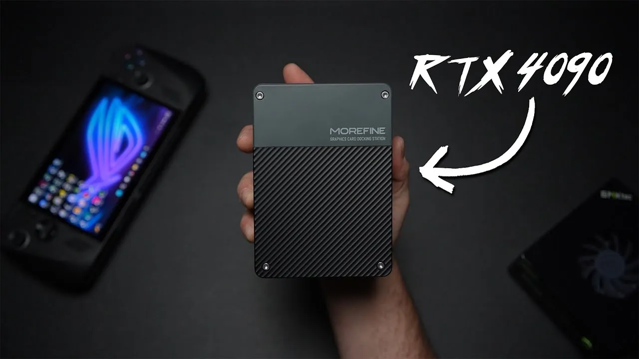 Benchmarks de performance de l'EGPU plus fini G1 RTX 4090 dans les tests du monde réel