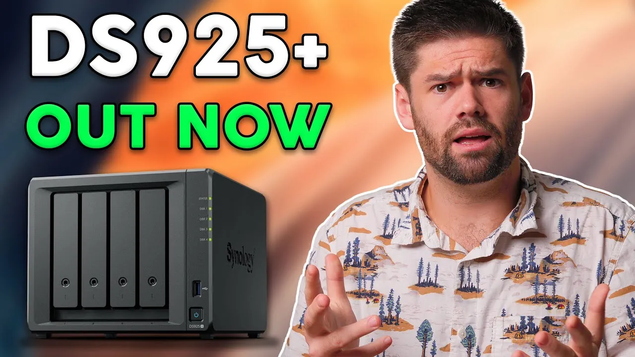 Gros plan des mises à niveau et fonctionnalités de la Synology DS925 +