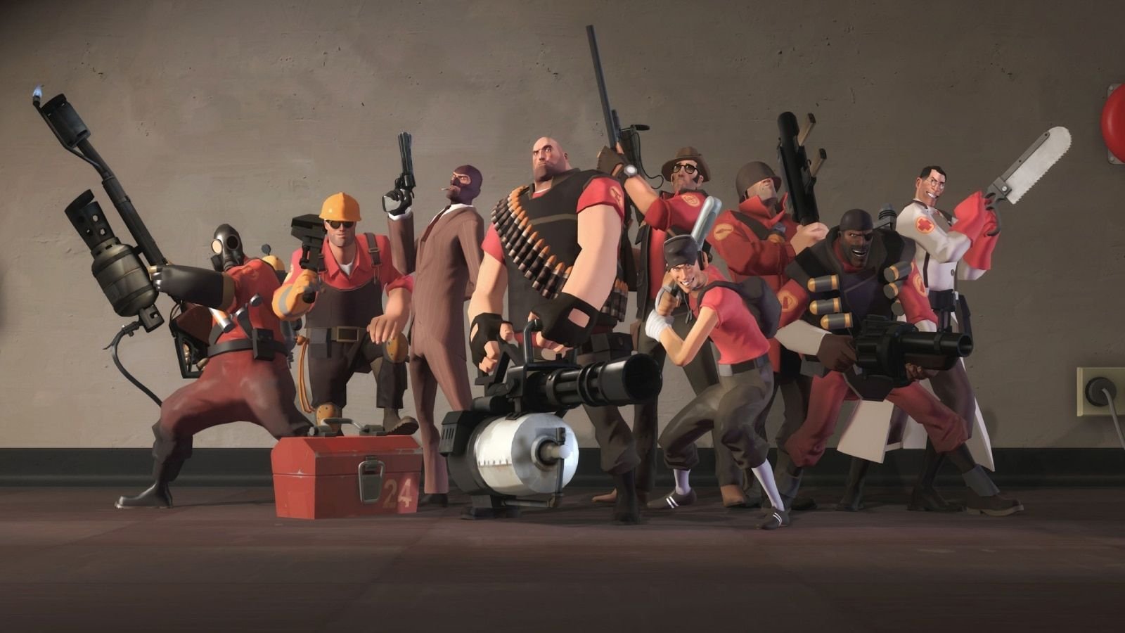 Team Fortress 2 Tous les modèles de personnages