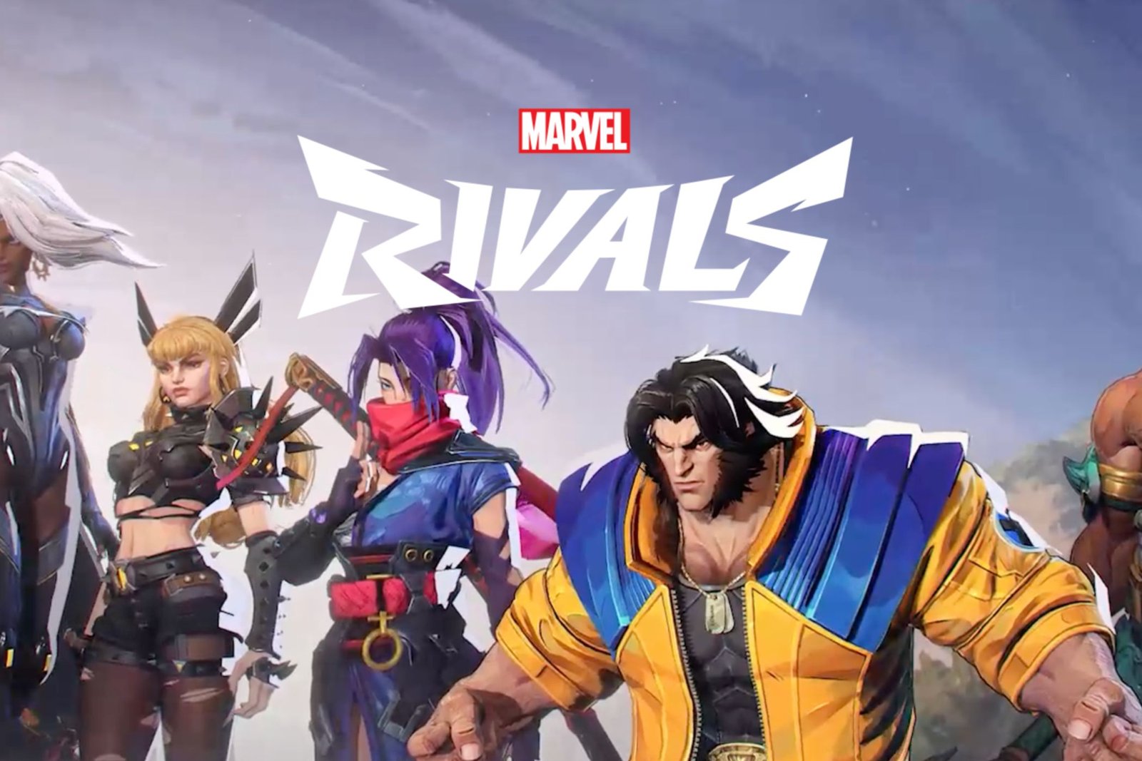 Marvel rivalise avec le logo et les personnages.