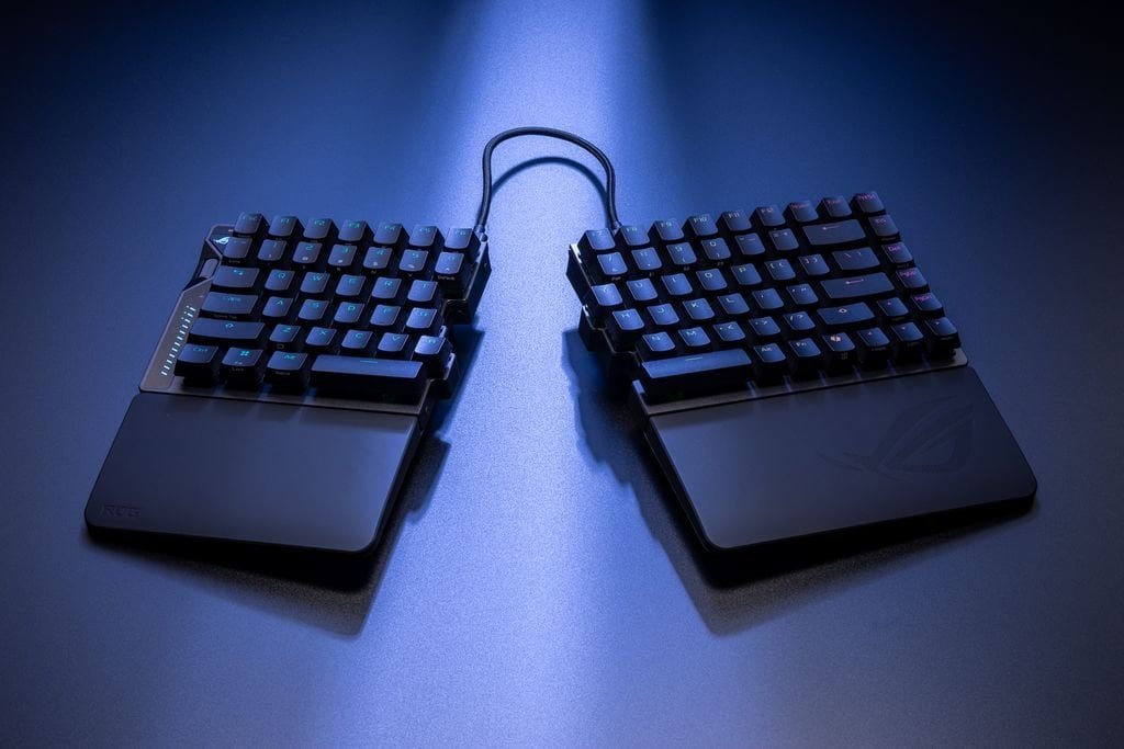 Clavier divisé Asus Rog Falcata