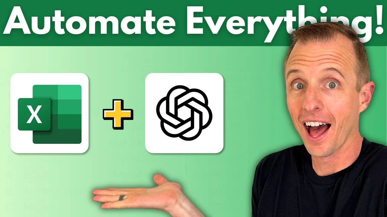 AI simplifiant les tâches d'excel répétitives avec des macros