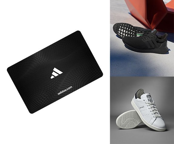 Adidas Tripod Giftcard Lux ​​et Ultraboost 5525