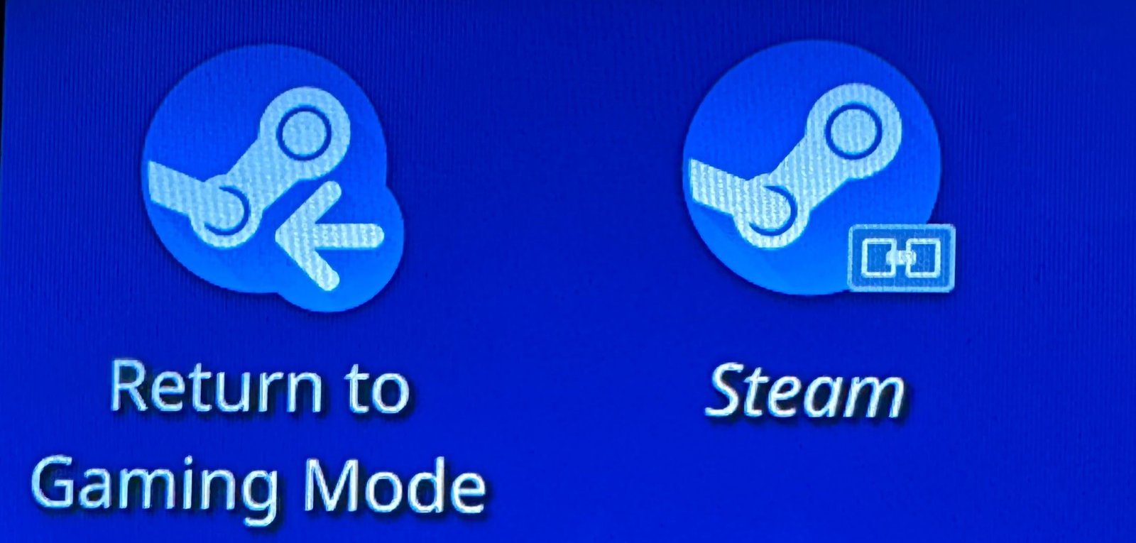 Retour au bouton Mode de jeu.
