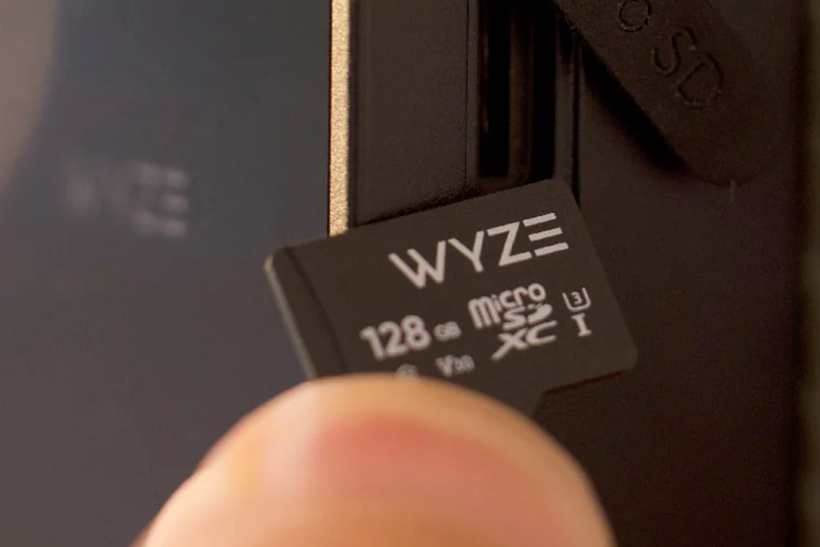 Wyze Video Doorbell MicroSD Slot.