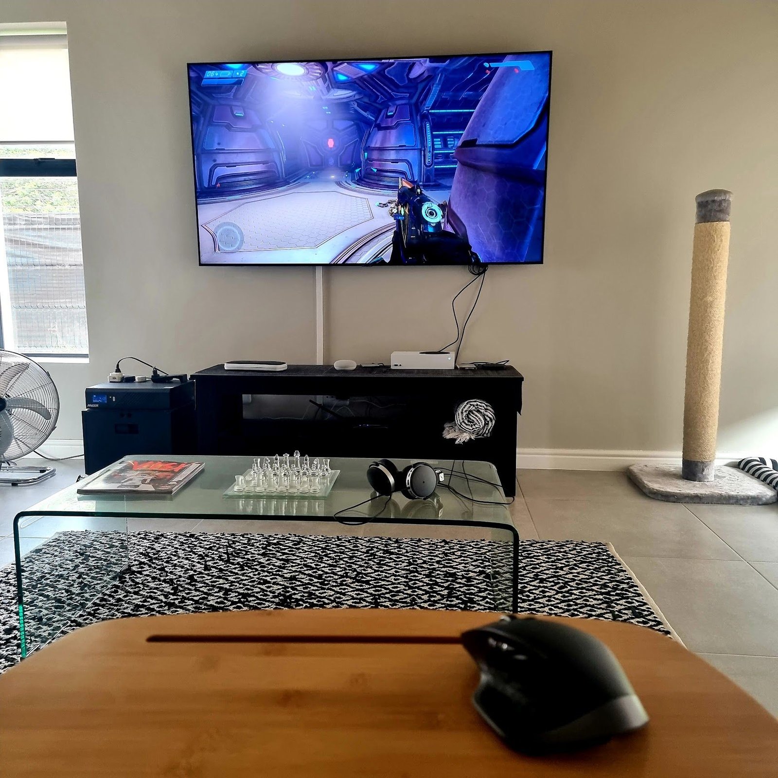 Jouer Halo sur une Xbox à l'aide d'une souris.