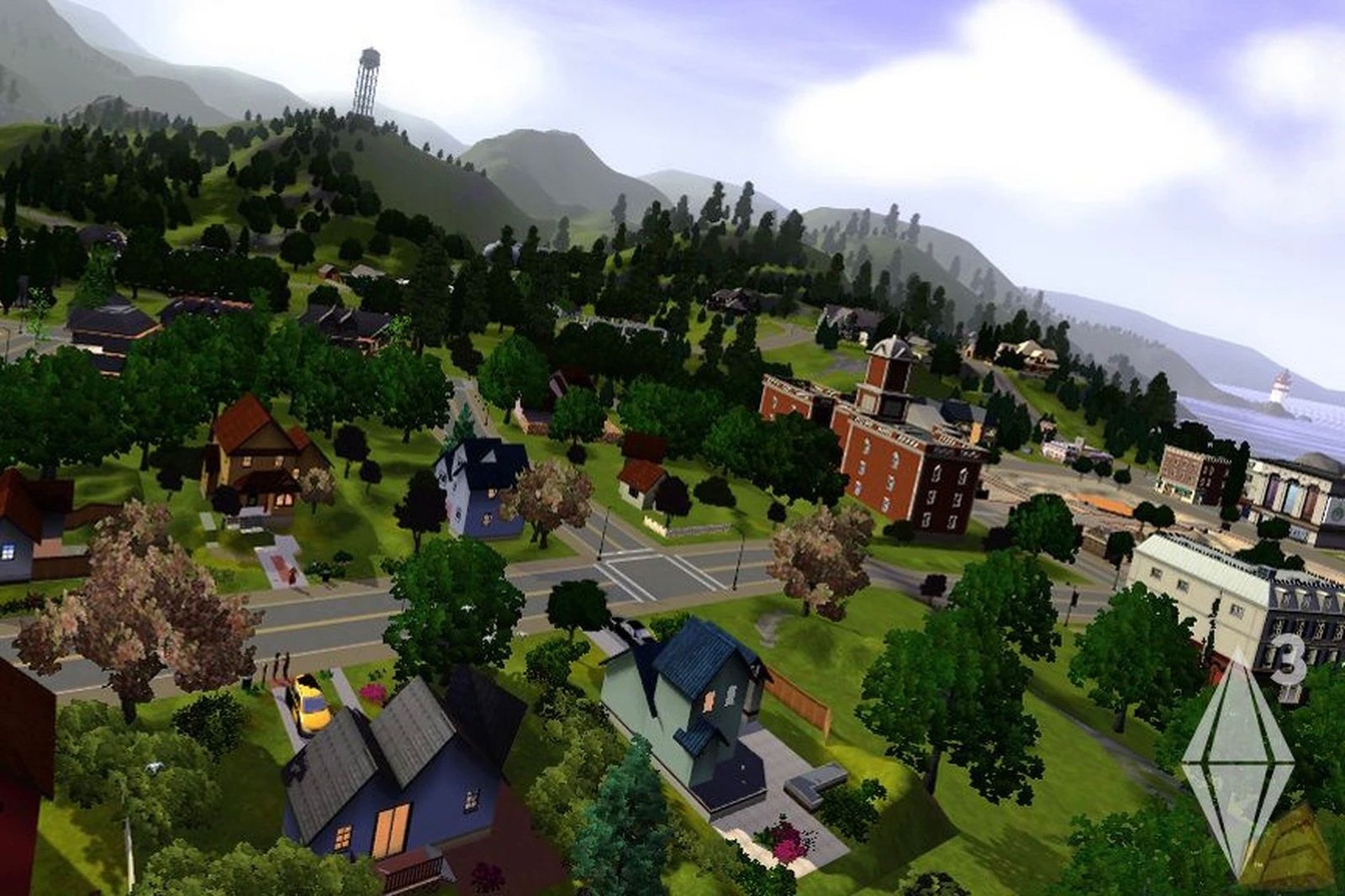 Sunset Valley est un monde ouvert dans les Sims 3.