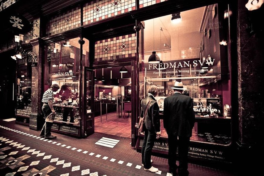 Vintage Watch Co Shopfront Sydney