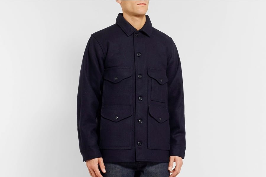 Veste de chemise en laine Virgin Filson