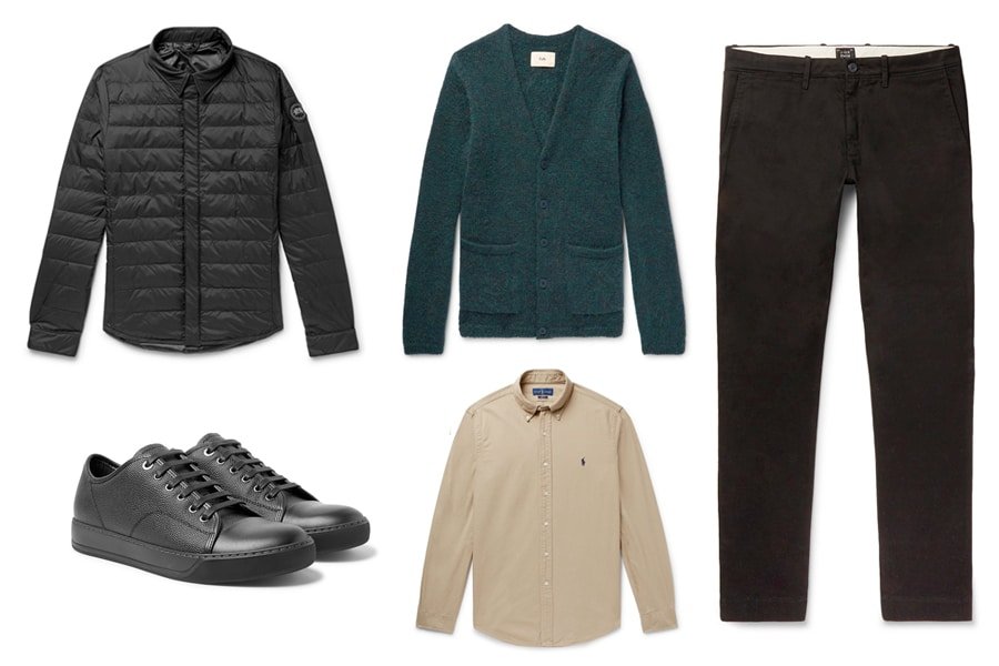 Comment porter une tenue de veste de chemise en matelassée