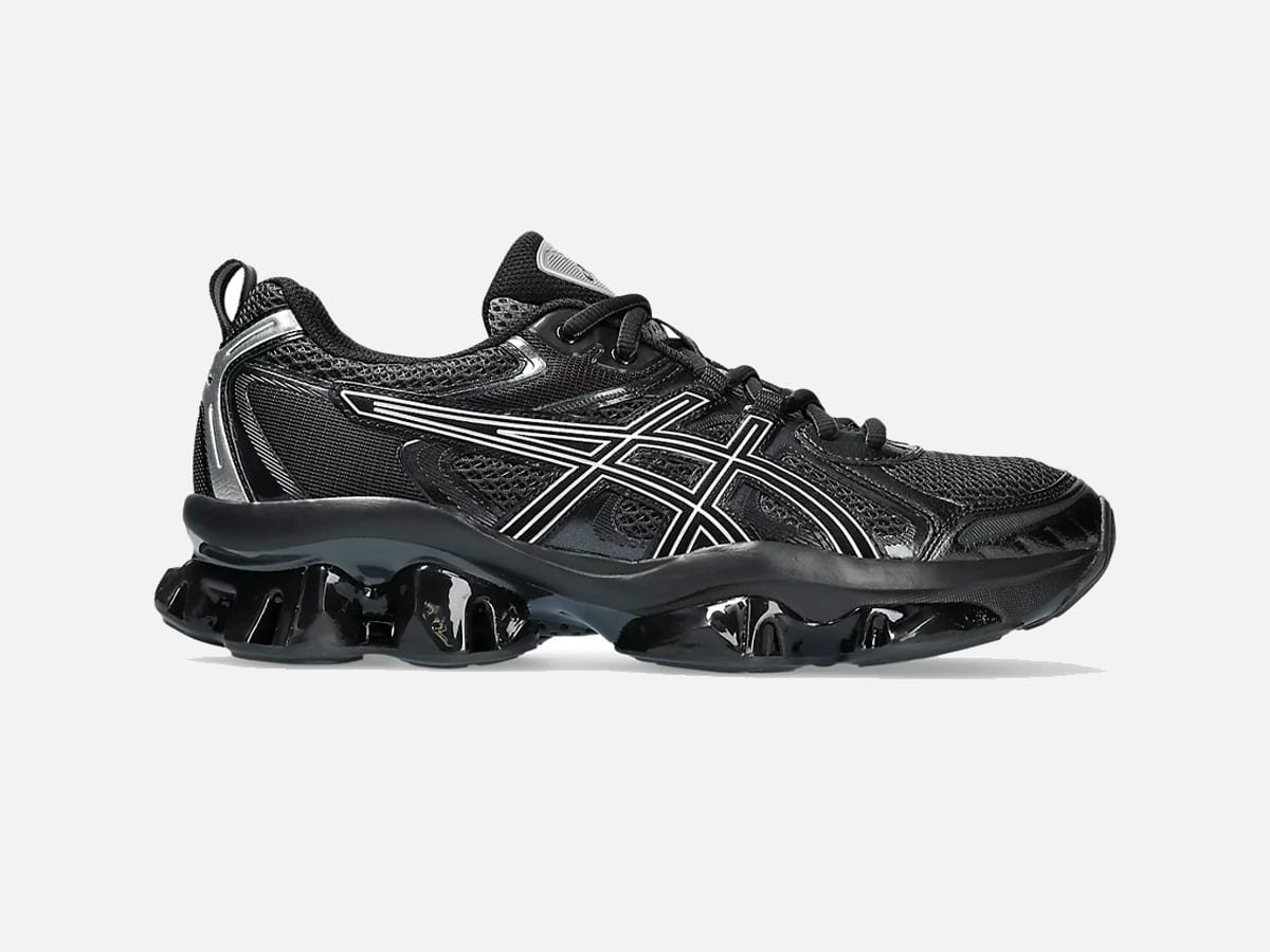 Gel asics quantum cinétique graphite gris noir