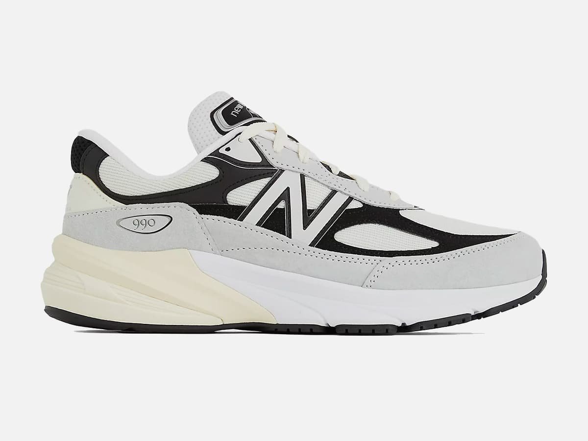 Nouveau équilibre fabriqué aux USA 990v6 Gris avec noir