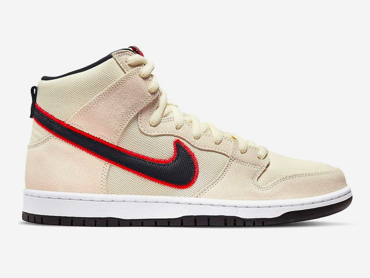 Nike SB Dunk High Premium 'Coconut Milk noir
