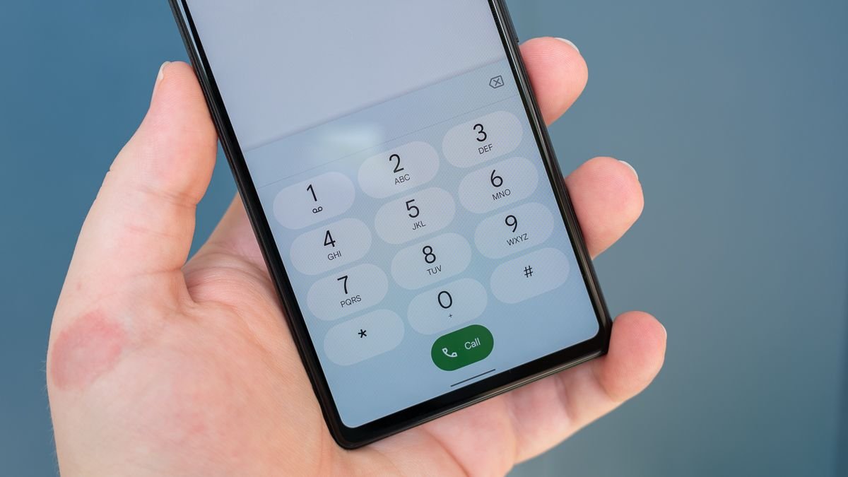 L'application et le numéroteur téléphoniques de Google Pixel 6A