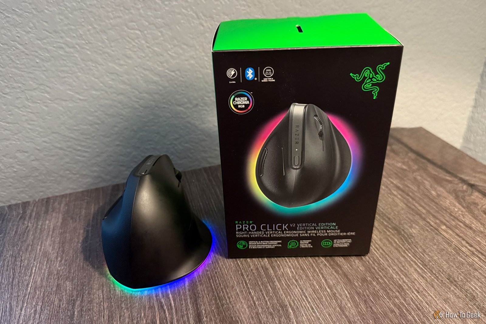 Razer Proclick V2 Vertical Edition avec boîte. 