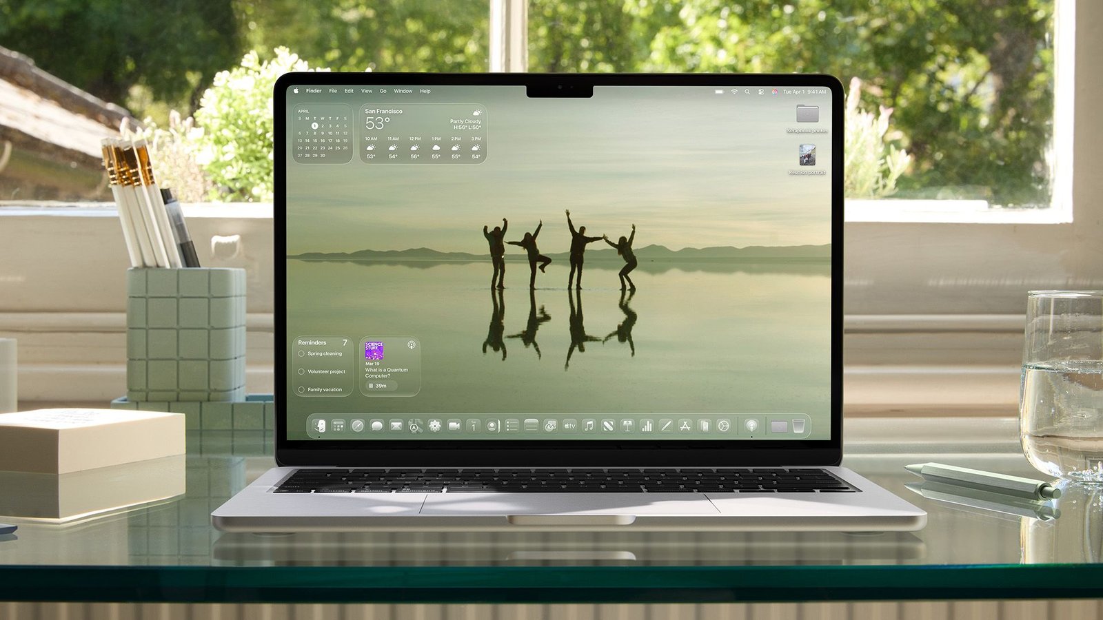 MacOS Tahoe 26 sur un MacBook.
