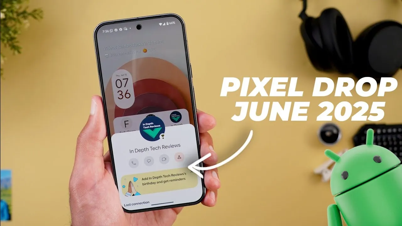 Fonctionnalités améliorées de la caméra Pixel à partir de la mise à jour de juin 2025