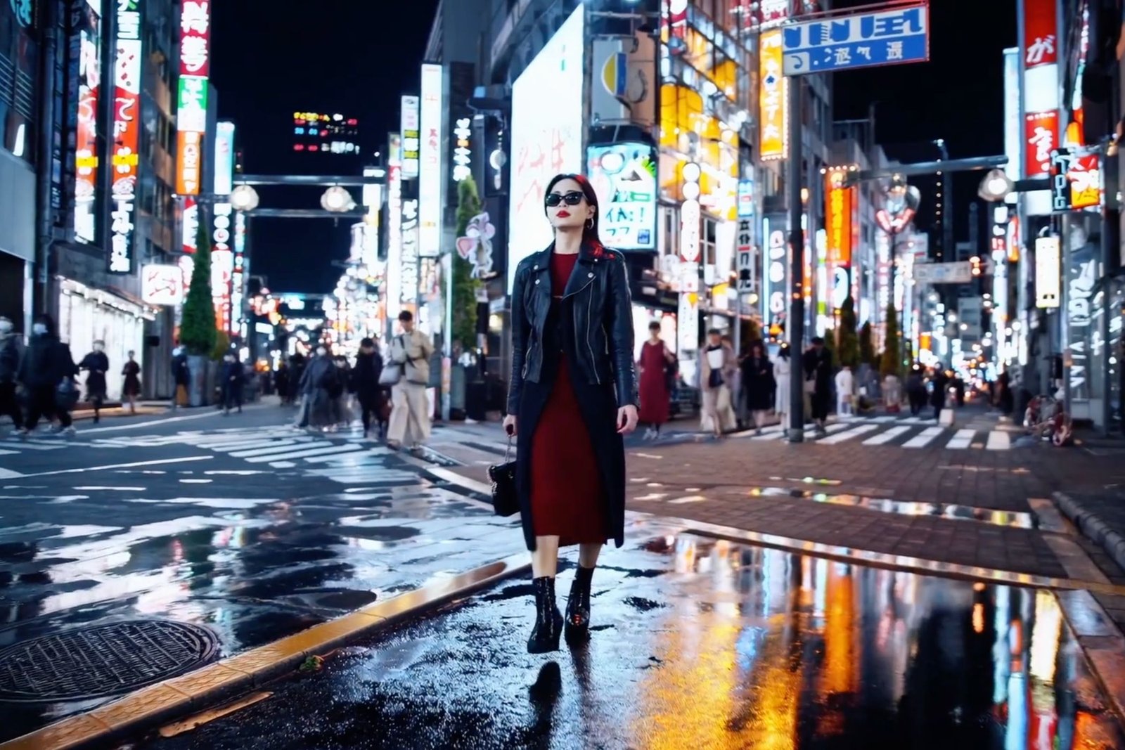 Openai Sora Tokyo Night Scene Exemple Vidéo.