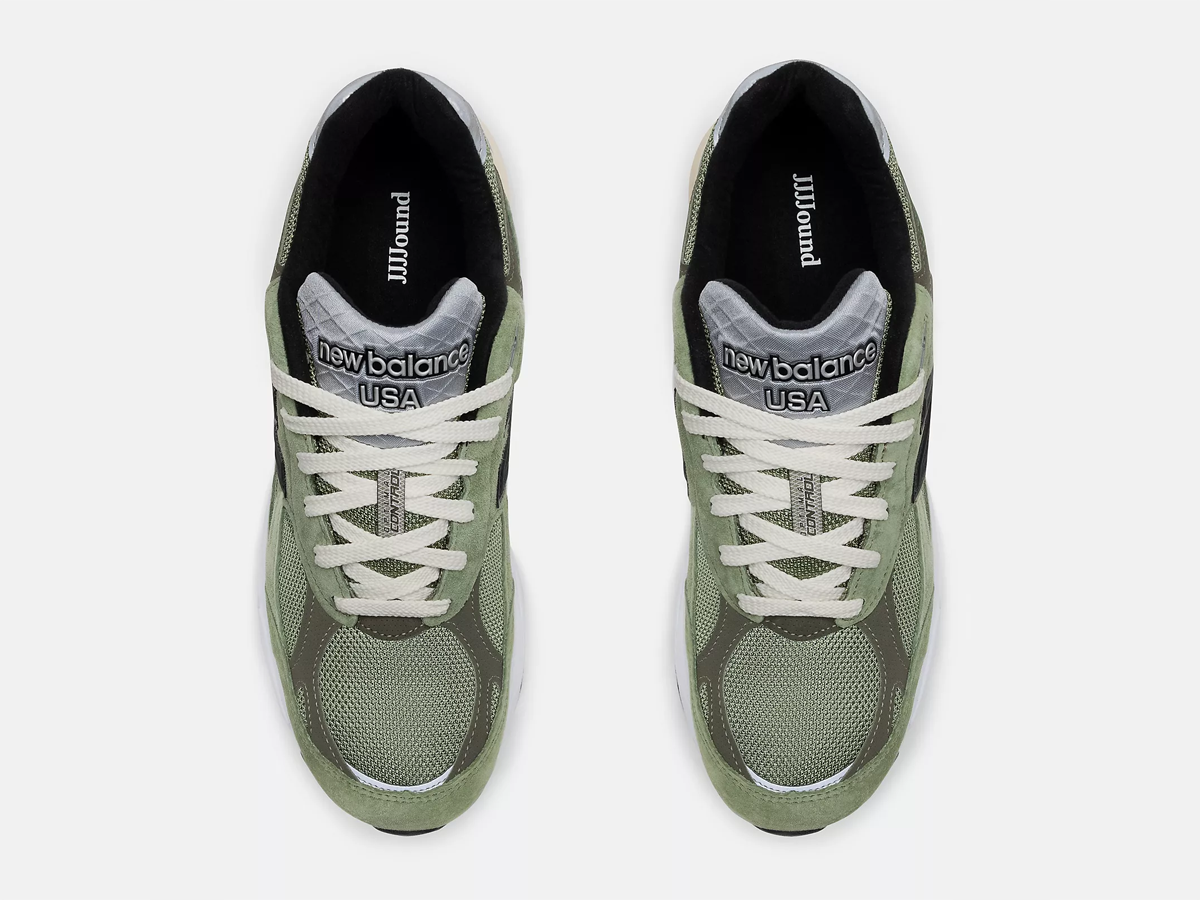 Jjjjound x New Balance 990V3 Olive Top