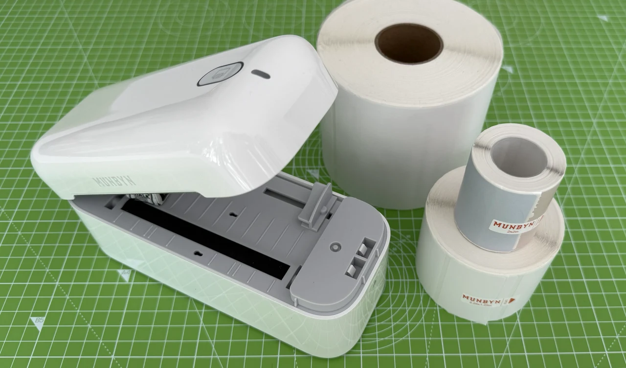 Imprimante d'étiquette thermique compacte RealWriter 402B 1