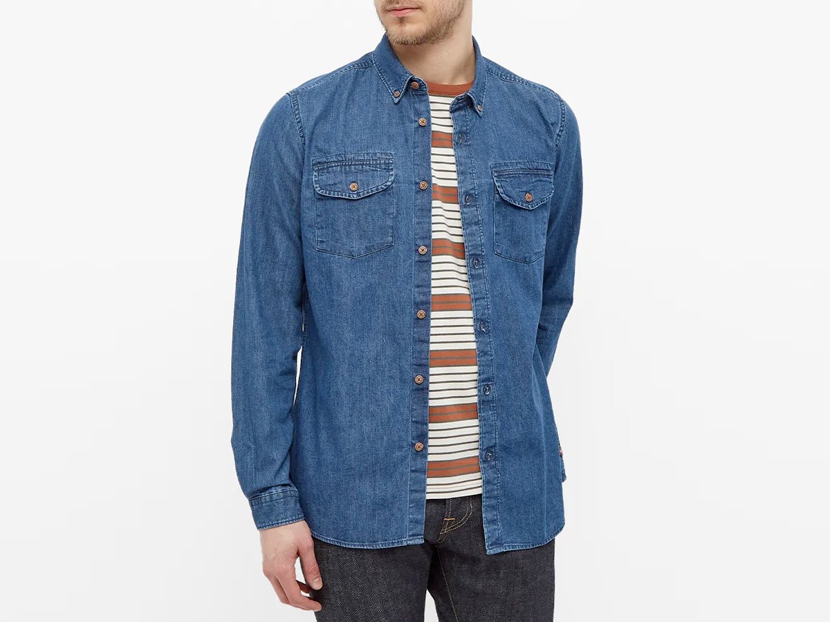 Chemise de denim Steve McQueen 2