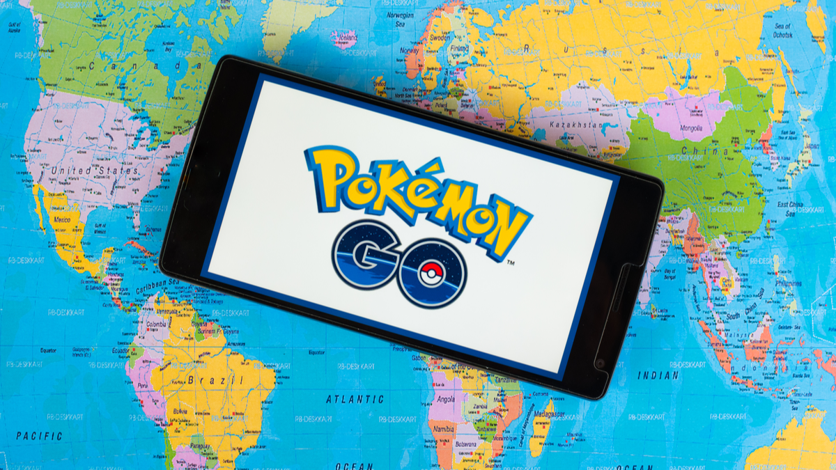 Pokémon allez sur une carte