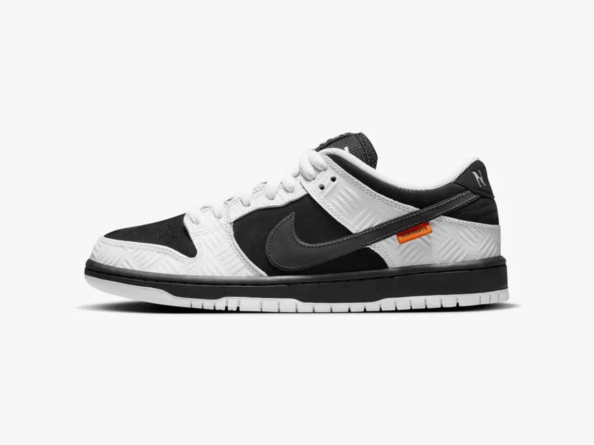 Nike SB x Tirmbooth®︎ Dunk Low Pro 'Black and White' | Image: Nike