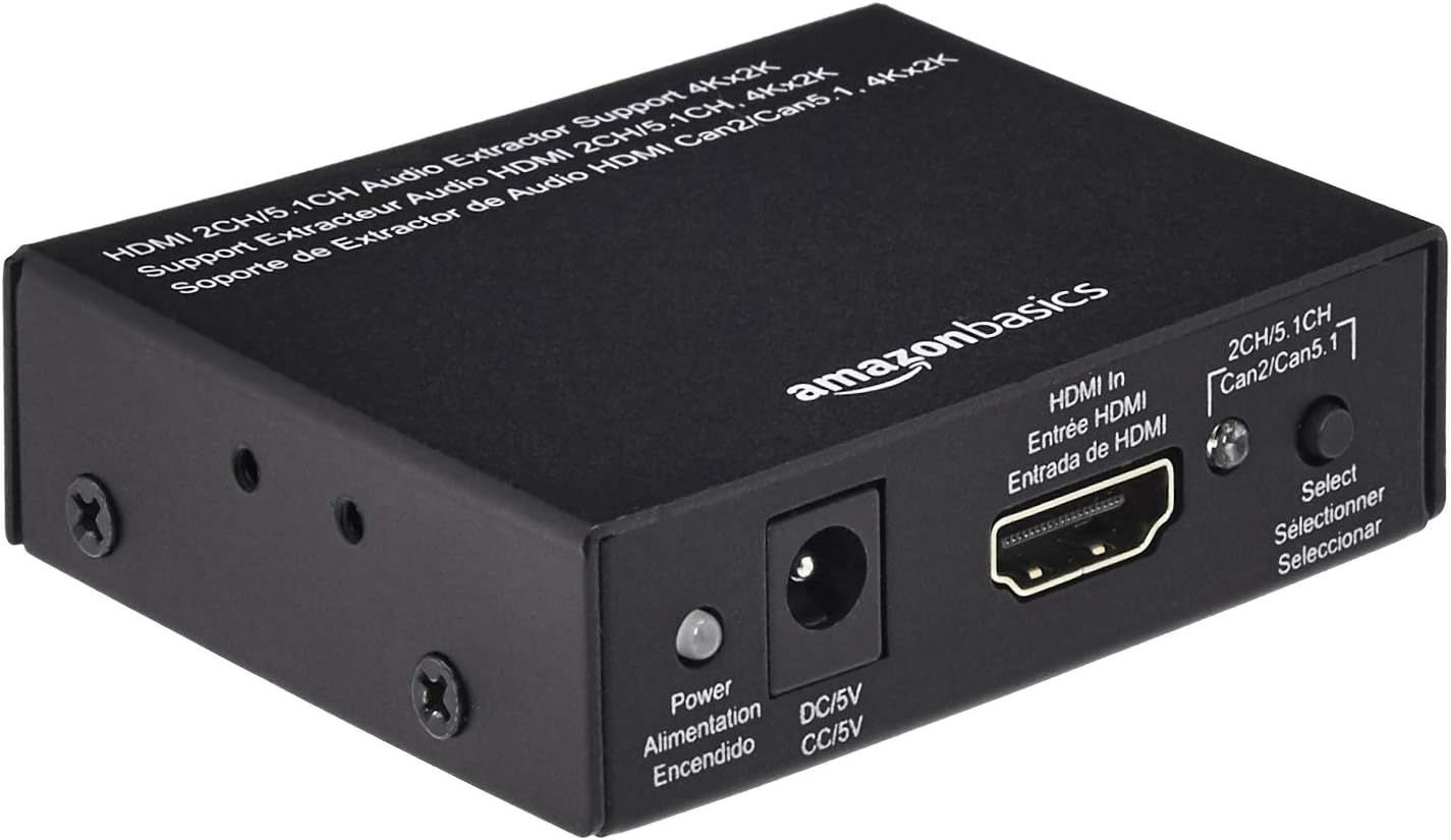Amazon Basics HDMI Audo Extracteur