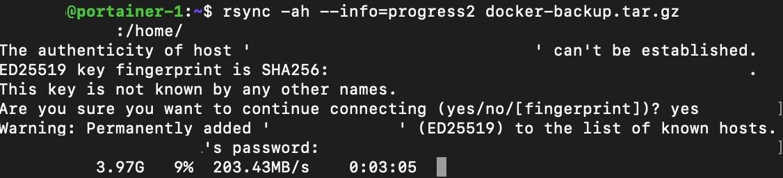 Vitesses de transfert de données au multi-gig sur Ethernet dans le terminal Linux.