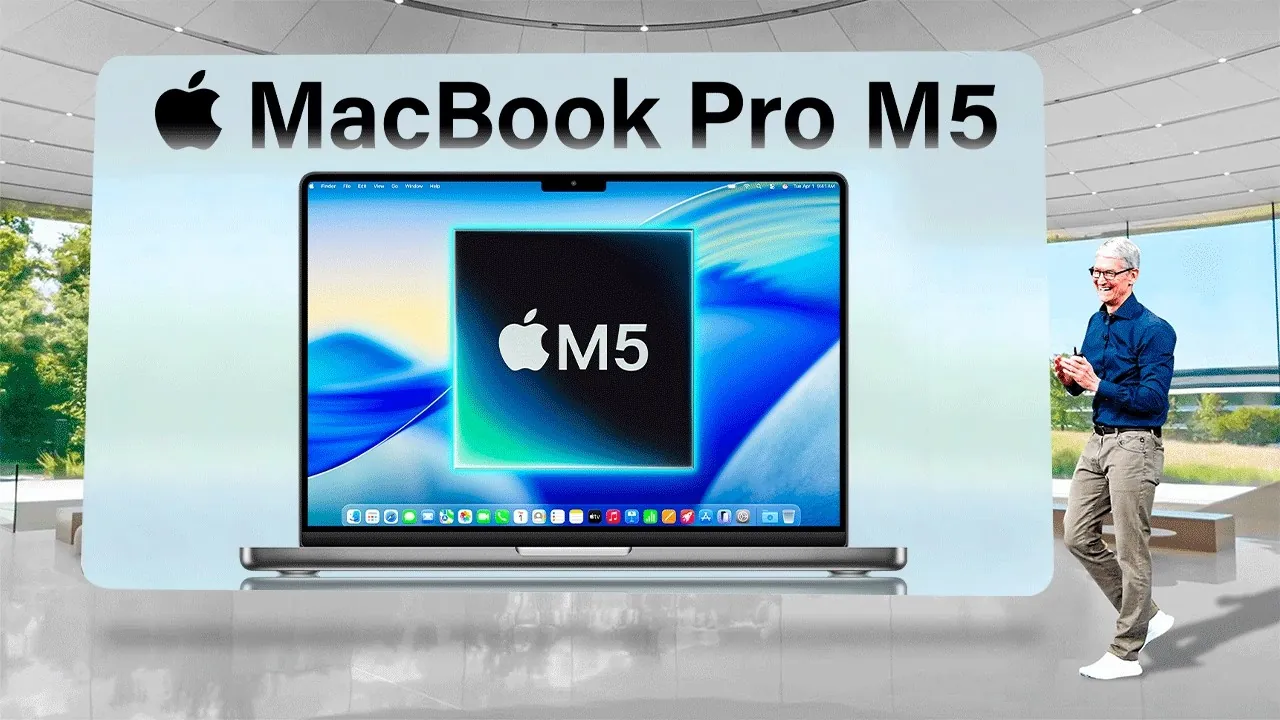 MINI-AFFICHAGE sur le MacBook Pro 2025 avec des couleurs vives et des noirs profonds