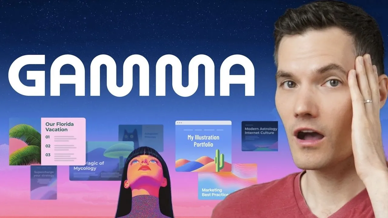 Outil gamma pour la création de contenu sans effort et la narration numérique