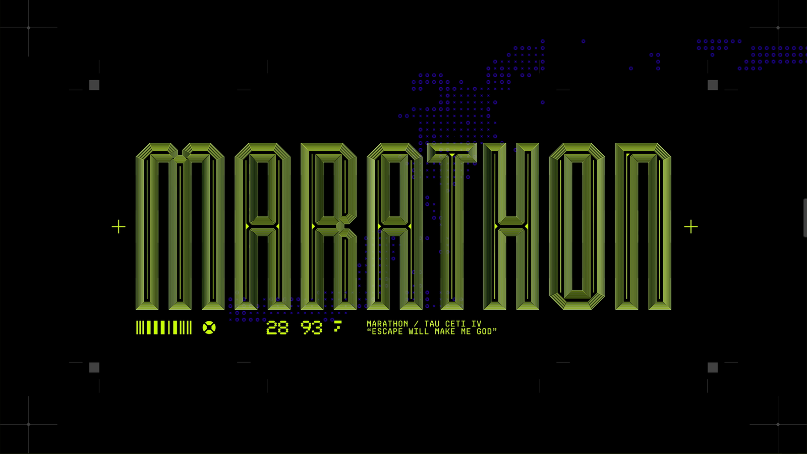 Logo du marathon.
