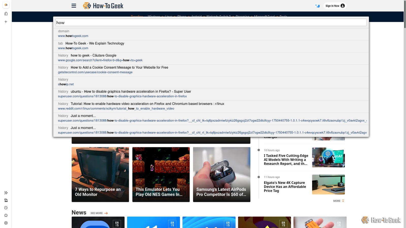 Une page Web est ouverte dans un navigateur. Il y a une boîte de recherche vimim avec un mot tapé dedans; Ci-dessous, il s'agit d'une liste déroulante des suggestions de saisie semi-automatique.
