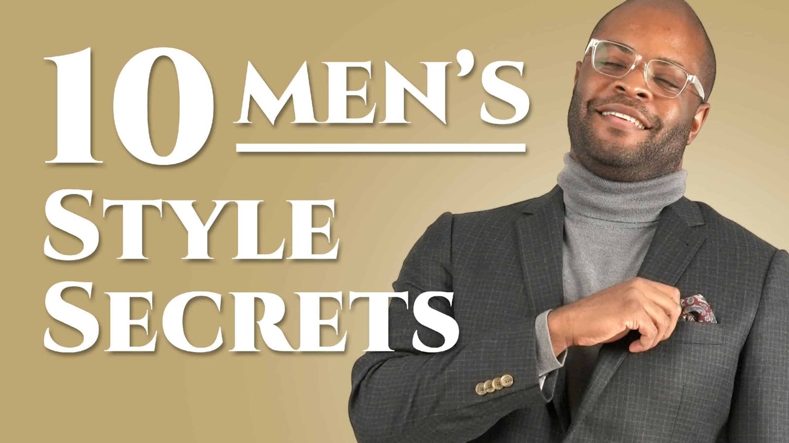 Aperçu.3000 10 à l'échelle 10 secrets de style masculin couvrent Kyle dans un col roulé à la gâteau dans son carré de poche