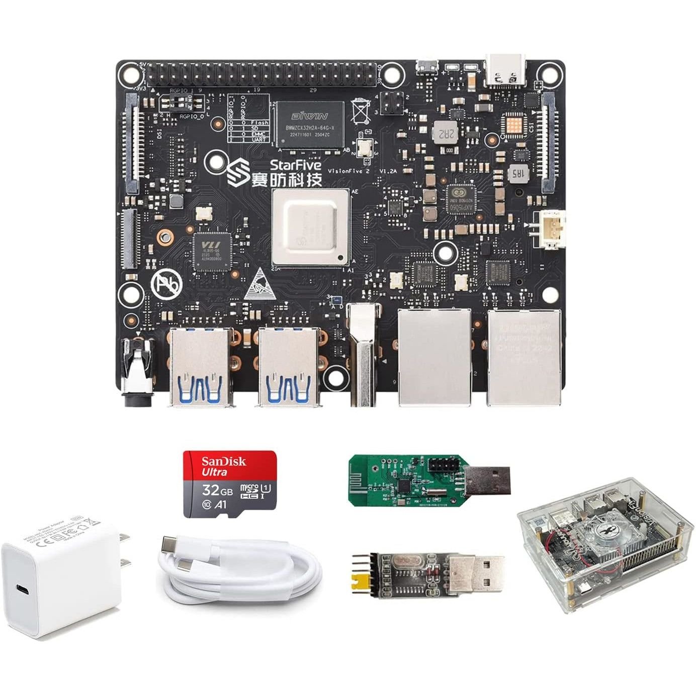 Kit de démarrage VisionFive2.