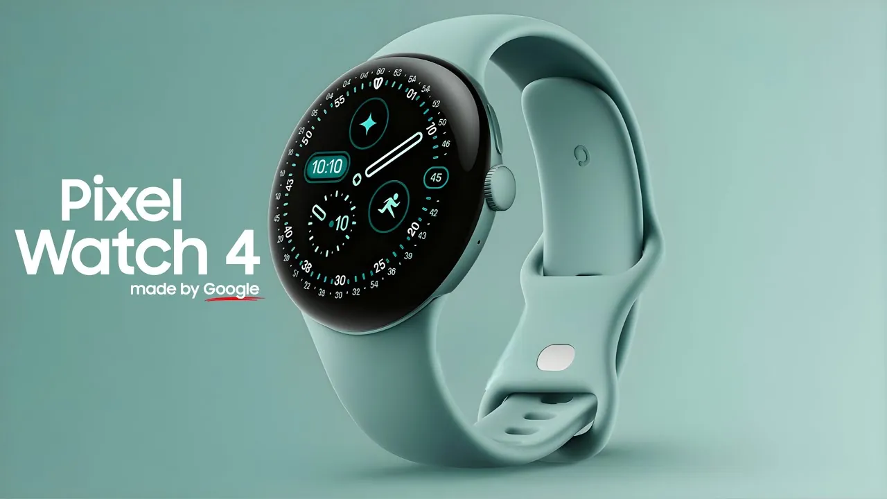 Pixel Watch 4 avec capacités de suivi de la santé alimentées par Fitbit