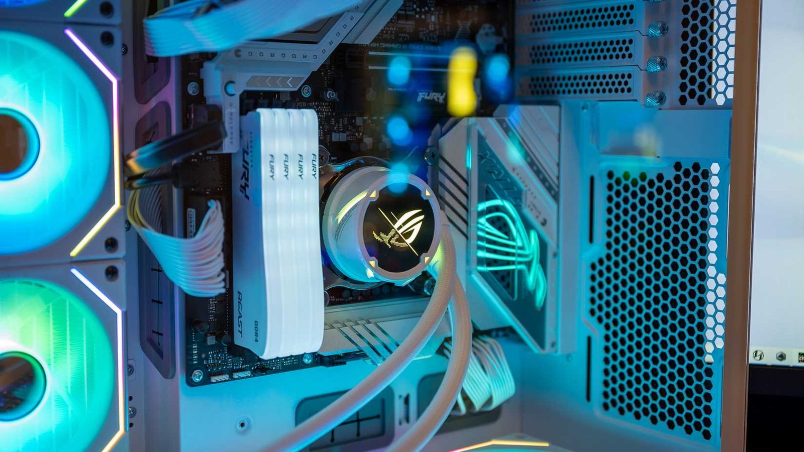 Kingston Fury Beast DDR4 RVB Special Edition Memory dans un PC de jeu.