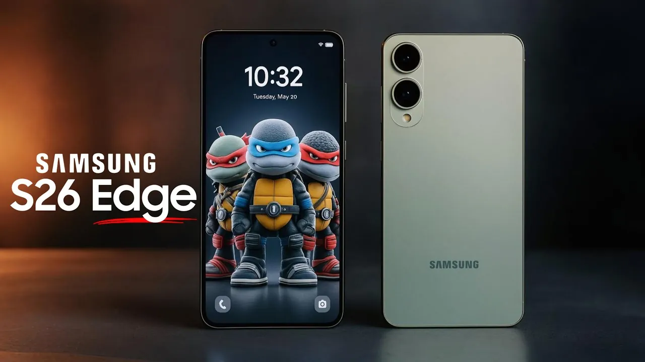 Comparaison de Galaxy S26 Edge et concurrents en capacité de batterie